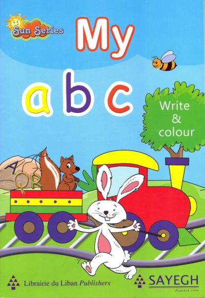 My abc - write and colour