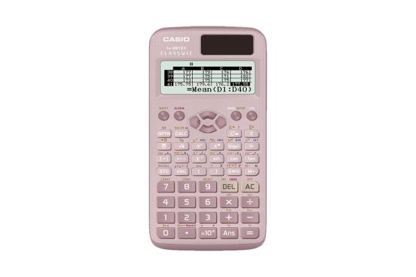 Casio Scientific Calculator Natural V.P.A.M 2 Way Power 552 Function FX-991EX Pink