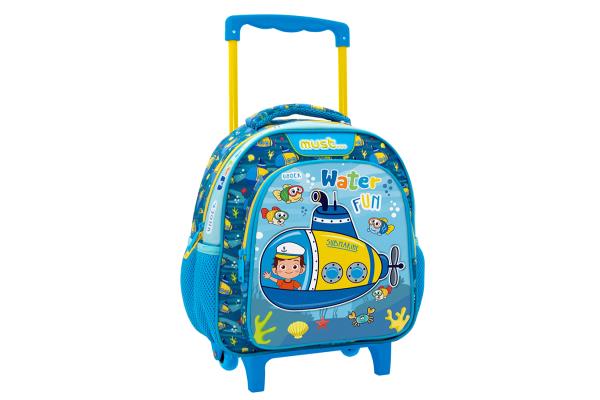 DIAKAKIS Must TROLLEY 3D 12.5 inch 2 CASES UNDER WATER FUN