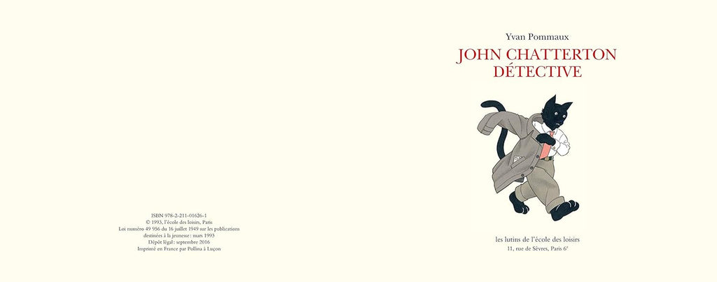 John Chatterton détective