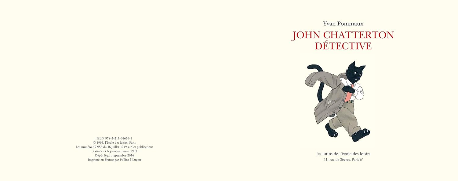 John Chatterton détective