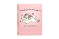 M&G Notebook B5 60 Sheets Line Spiral I Woof You