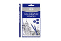 M&G Graphite Pencils Set Of 12 Degrees From 2H To 14B In Carton Box