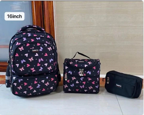 School Bag Lunch Bag Pencil Case