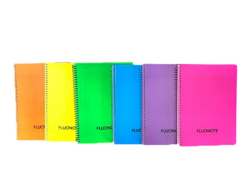 FluoNote University Book - 192 sheets, 70 grms