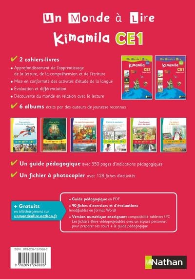 Kimamila Ce1 Cahier-livre 1 Edition 2017 (cahier-livre 1 - Programme 2016)