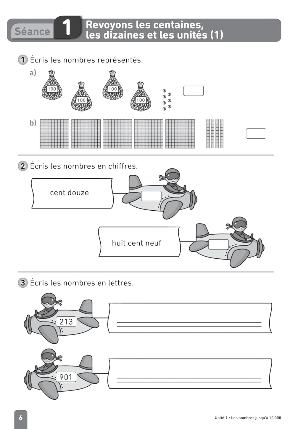 Mathématiques CE2 (2025) - Méthode de Singapour - Cahier d'exercices 1