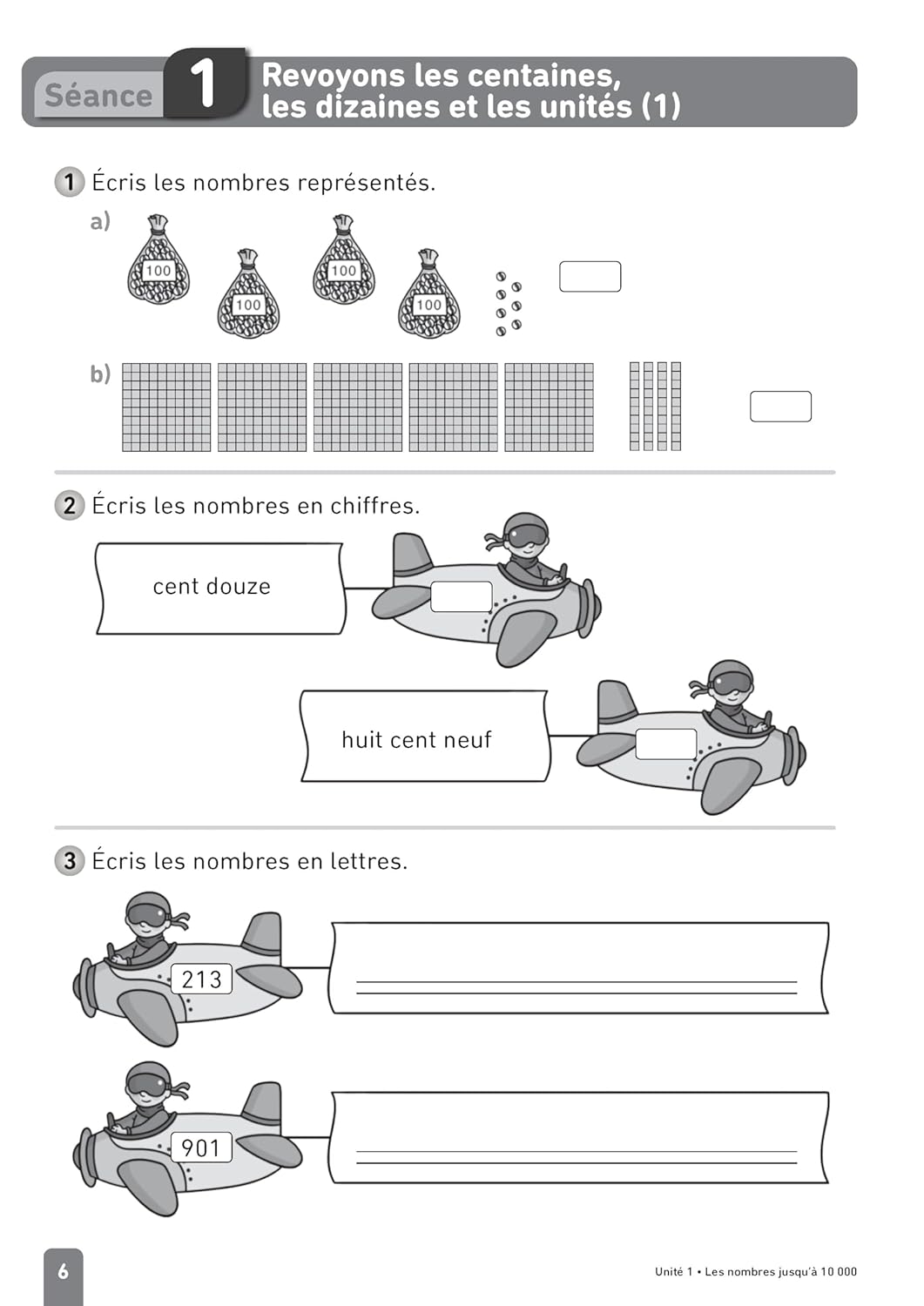 Mathématiques CE2 (2025) - Méthode de Singapour - Cahier d'exercices 1